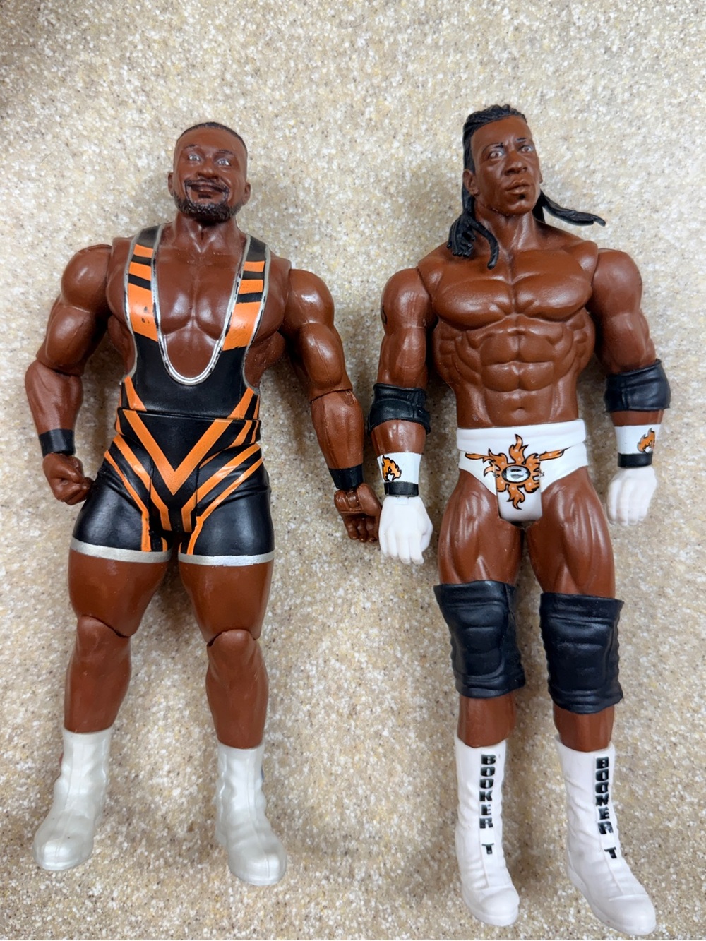 Big E & King Booker WWE Wrestling Action Figures